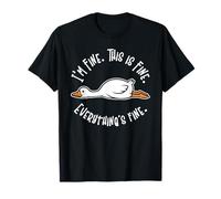 Oie Idiote C'est Bien Je suis Bien Tout va Bien Les Femmes T-Shirt