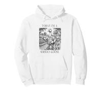 Oie Idiote dorée du Labrador Sweat à Capuche