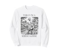 Oie Idiote dorée du Labrador Sweatshirt