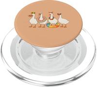 Oie rigolote d'été amusante, animal mignon de vacances à la plage PopSockets PopGrip pour MagSafe