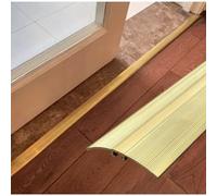 OIEWRYZLE Bandes de seuil antidérapantes en Laiton Robuste for des Transitions de Sol fluides - Bande de recouvrement de Porte de 5 cm de Large(150cm)