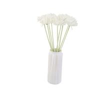 OIFAODAO, 10 tiges 21,6 "Fleurs artificielles Marguerites décoratives en Soie Fausses Fleurs Gerbera Marguerite Camomille Bouquet for Mariage Bricolage fête à la Maison / 445 ，Fleurs artificielles