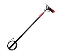 OIFAODAO Brosse de Nettoyage pour Panneaux solaires, Brosse alimentée en Eau avec raclette, Aluminium 3 1, Outil de Nettoyage for vitres extérieures, Panneau Solaire(55cm Brush Head,12M/39FT)