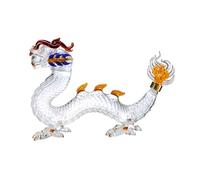 OIFAODAO, Carafe à boire Dragon 1000 ml/33,8 oz whisky animal du zodiaque chinois Distributeur d'alcool en verre transparent Bouteille de pichet vin personnalisée for la fête des pères ,Carafe