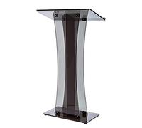 OIFAODAO, Chaire d'église en Acrylique, chaire for églises, Support de Podium Portable, for Professeur Classe for Restaurants, Mariages, Bureau,Plateforme Debout