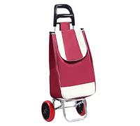 OIFAODAO, Chariots de courses Chariot pliable avec 2 roues, sac amovible sur roulettes, grand et léger paquet diagonal utilitaire, chariots utilitaires portables,Chariot de courses