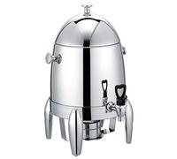 OIFAODAO, Distributeur de boissons glacées Buffet, urne à réchaud robuste en acier inoxydable avec robinet sans fuite , Distributeur de boissons en acier inoxydable(Stainless Steel)