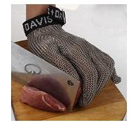 OIFAODAO Gants de coupe， Gants de sécurité anti-coupures, antidérapants, avec dragonne réglable, for boucher, chef, viande coupée(1pcs/XS)