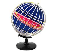 OIFAODAO, Globe géographique de Latitude et Longitude 32 cm/12,5 Pouces, Instrument d'expérimentation d'enseignement la géographie for Classe d'apprentissage des Enfants,Globe