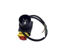 OIFAODAO Interrupteur électromagnétique, Interrupteurs à Bouton-Poussoir électromagnétiques HCK3T 250 V 16 A IP54 Interrupteur Marche/arrêt