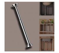 OIFAODAO l'eau soutient Les Jambes, Barres de Support lavabo sous Plan réglables sans perçage for Cuisine, Salle Bain, canapé, Tringle à Rideau(Height 30 50 cm(11.8" 19.7"))