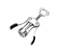 OIFAODAO, Ouvre-bouteille de vin, tire-bouchon à ailes qualité supérieure en alliage Zinc avec ouvre-bouteille multifonctionnel, mise niveau-argent,Tire-bouchon