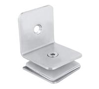 OIFAODAO, Pince de salle de bains en acier inoxydable, charnières de porte de douche à 90 degrés, Support de porte for charnière en verre trempé de 8 à 12mm ，Charnières en verre