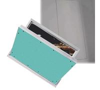 OIFAODAO Porte de réparation en Acier Inoxydable, Cache-Trou d'accès for installations électriques, plafonds, plomberie et combles, en Alliage d'aluminium, for Salle de Bain(18x18inch/460x460mm)
