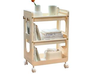 OIFAODAO Rouler Le Chariot, Chariot coulable 3 Niveaux Bain Cuisine espaces étroits(/Green)