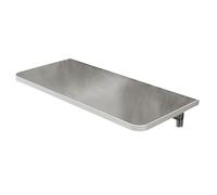 OIFAODAO Table Pliante Murale, Étagère de Rangement en Acier Inoxydable, établi, Bureau Mural, for Salon, Chambre, Bar à Domicile, etc(100x40cm39.4x15.7in)