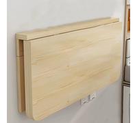 OIFAODAO Table Pliante Murale, Meuble Multifonctionnel et Peu encombrant, idéal for Les Petits espaces, la Cuisine, buanderie Le Bureau à Domicile(80x50cm/31.5x19.6 inches)