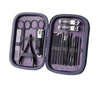 OIFAODAO Vêtements de Ongles， Ensemble de Coupe-Ongles for Hommes, kit manucure for la Maison, rénovation for Les Pieds, Ciseaux Pointus, Soins personnels(Blue)