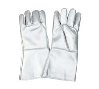 OIFJROIW Gants De Soudage En Aluminium Haute Température 1000 °C Gants De Travail De Sécurité pour Le Traitement Thermique Par Coulée En Four, 14,9 Pouces