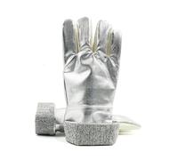 OIFJROIW Gants Résistants À La Chaleur 350 °C Ignifuges Gants De Travail Industriels Robustes En Feuille D'aluminium