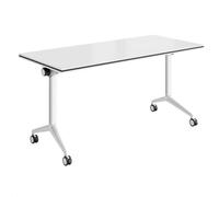 OIFJROIW Grande Table conférence, Table séminaire rectangulaire, Bureau Formation Mobile, pour postes Travail, salles Formation et Bureaux Domicile(120 * 40)