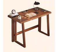 OIFJROIW Petit Bureau Pliant, Table Bureau Domicile, Bureau Informatique Multifonctionnel, pour Travail, Lecture et Chambre Coucher(100 * 50)