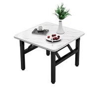 OIFJROIW Petite Table Pliante, Bureau Ordinateur Portable, Tables Camping d'extérieur, pour Manger, Travailler ou étudier(60 * 60 * 53)
