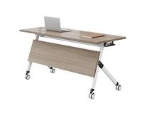 OIFJROIW Table conférence Pliante, Table séminaire rectangulaire, Bureau réunion, pour Bureaux, postes Travail et salles Formation(120 * 50)
