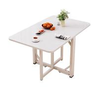 OIFJROIW Table Manger Pliante, Bureau d'ordinateur, Bureau Domicile encombrant, pour Chambre Coucher, Salon et Cuisine(120 * 80)