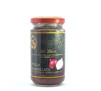 Oignon Caramelé D'oignon Rouge De Tropea IGP De Luca,Tradition Ancienne,Pot En Verre 230g, Travaillé Par Frais 100% Italien Fabriqué en Calabre
