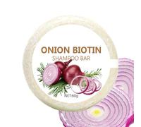 Oignon Romarins Shampooing Savon 60g, Onion Biotin Shampoo Bar, Hydratant Oignons Shampooing Romarins Cheveux Savons Barres,Nourrissants Purifiants Oignon Biotine Shampooings Savon Pour Pousse Cheveux