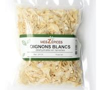 Oignons blancs déshydratés en lamelles - Sachet de 250 g