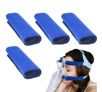 OIGWBPH Lot de 4 housses de sangle CPAP,coussinets de confort pour sangle CPAP,coussinets faciaux CPAP,confortable,Réduction des marques rouges et des indentations sur les joues,Moderne