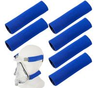 OIGWBPH Lot de 6 housses de sangle CPAP,coussinets de confort pour sangle CPAP,coussinets faciaux CPAP,confortable,Réduction des marques rouges et des indentations sur les joues,Moderne
