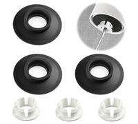 OIHCAZ SV01967 Lot de 3 joints de soupape de chasse d'eau et clip pour chasse d'eau standard Idéal Compatible avec les valves de chasse d'eau Armitage Shanks SV01967