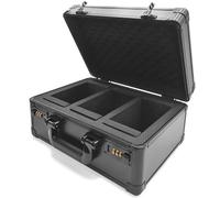 OIHYA Boîte de rangement pour cartes graduées, 105 + 3 rangées, étui pour cartes de sport avec poignée portable, serrure à mot de passe, mousse EVA+ sans flocons, pour PSA FGS BGS & SGC