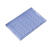 OIIBWQ Coussin pour Les Pieds, Tapis de Réflexologie, Tapis D'acupression Pratique pour L'intérieur, Coussin pour Les Points Des Pieds, Bleu