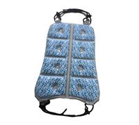 OIIBWQ Coussin Rafraîchissant pour Le Corps, Coussin de Siège, Cadeaux, Gilet Rafraîchissant D'été Polyvalent, Sac de Glace Dorsal pour Le Golf, Le