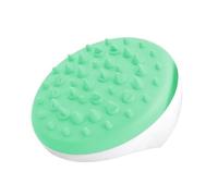 OIIBWQ Gant de Gommage en Silicone pour Corps - Accessoire Vert, Vert, 3 pièces