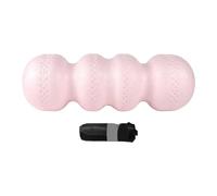 OIIBWQ Rouleau de Massage à Billes, Massage Des Tissus Profonds, Outil Polyvalent, Rouleau de Fasciite pour Tout Le Corps, Bas Du Dos, Cou, Bras, Rose 55 Degrés