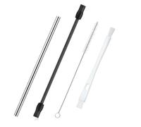 Oiieco Kit Tuyau À Lait Inox & Silicone Compatible Avec Siemens EQ6 Et Bosch VeroAroma Machines À Café Automatiques, Avec 2 Brossettes De Nettoyage, Accessoire De Remplacement