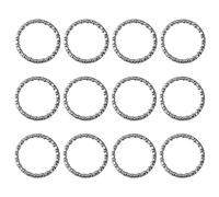 Oiieco Lot de 12 roulements à billes de vélo 40 mm - Jeu de direction 1 1/8 - Roulement à billes pour guidon de vélo - Roulement à billes avant - Pour BMX, VTT et vélo de route