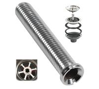 Oiieco Vis Creuse M12 x 70mm Évier de Cuisine et Lavabo Céramique, Boulon en Laiton Antirouille pour Bonde Panier, Vis Allongée Universelle de Remplacement pour Plomberie Cuisine Salle de Bain