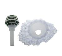 Oikabio 1 pièce DIY Mousse Bouquet de Fleurs de Mariage Fleur Support Décoration avec Ornement en Dentelle