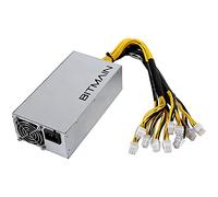 Oikabio APW7 Alimentation minière 1800 W pour Bitmain Antminer S9/L3+/A6/A7/R4/S7/E9 avec 10 connecteurs PCI-E 6 broches