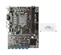 Oikabio B250C BTC Carte mère minière+graisse thermique 12XPCIE vers USB3.0 GPU Slot LGA1151 DDR4 MSATA pour carte mère ETH