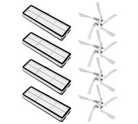 Oikabio Brosse latérale Hepa Filtre pour robot de nettoyage et à franges Bot W10 Pièces de rechange