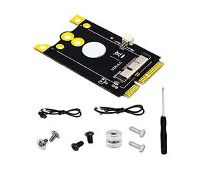 Oikabio Carte adaptateur convertisseur Mini PCIe (MPCIe) 12 + 6 broches vers Mini PCI-E pour Broadcom BCM94360CD
