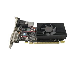Oikabio Carte Graphique GT730 GF108 Interface Compatible VGA PCI 2.0 Carte Graphique de D'Ordinateur Demi-Hauteur