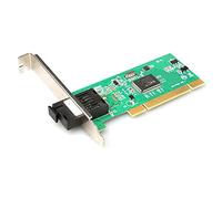 Oikabio Carte RéSeau Gigabit à Double Port éLectrique Mini PCIE IP100A 100Mbps PCI Carte RéSeau à Fiber Optique Carte RéSeauda Bureau